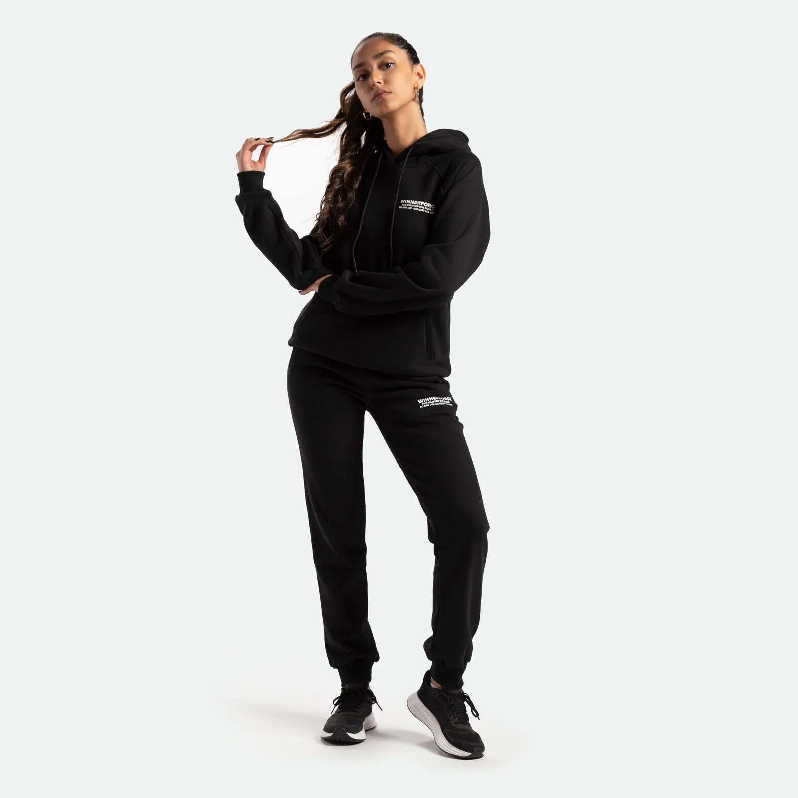 WOMEN-GO BEYOND-EMPOWERMENT-JOGGER (CAVIAR-BLACK)